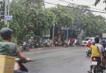 Thuận An: Hai người thương vong vì tông phải đèn chiếu sáng khi trời mưa