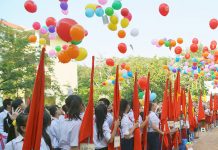 Sau lá thư của cô bé lớp 6, nhiều trường học quyết định không thả bóng bay trong lễ khai giảng