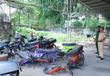 Tiêu hủy, thanh lý 600 phương tiện vi phạm luật giao thông