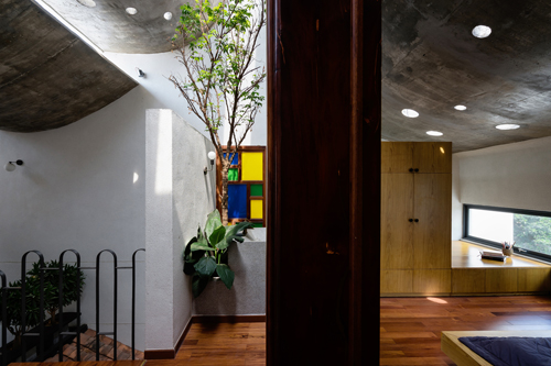 Ngôi nhà 3 thế hệ độc đáo ở Bình Dương