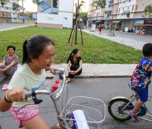 Cuộc sống trong khu nhà 100 triệu đồng ở Bình Dương