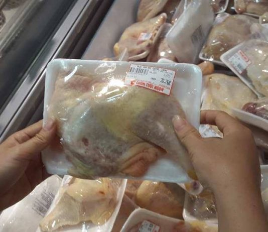 Gần 60.000 tấn đùi gà Mỹ về Việt Nam giá 17.600 đồng một kg