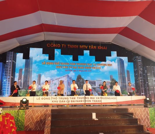 Ông Dũng “Lò Vôi” xây dựng trường học và trung tâm thương mại tại Bình Phước