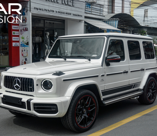 Đại gia Bình Dương chi hơn 10 tỷ tậu Mercedes-Benz G63 trắng