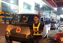 Bình Dương: Xe cứu thương miễn phí của người hùng bóng đêm
